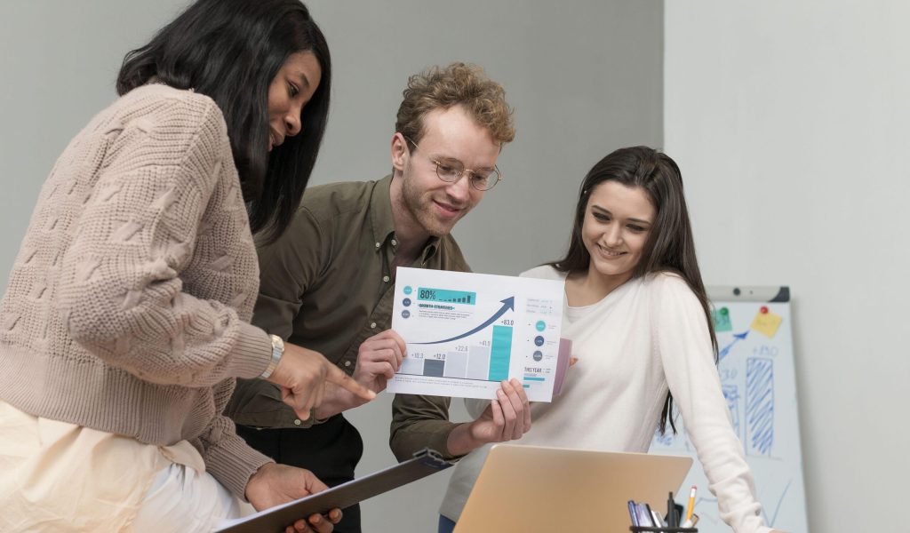 Digital marketing strategy concept showing tailored analytics, campaign planning, and proven business results at Citadelstech